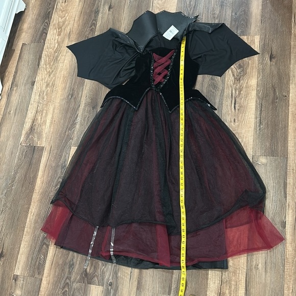 Way to Celebrate Dracula's Darling Halloween Costume Dress Girl's Size XL(14/16) - Picture 9 of 10